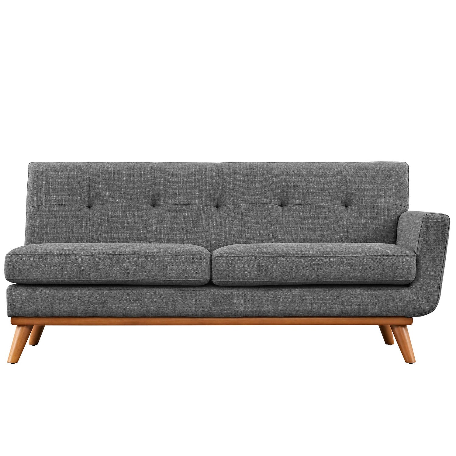 Engage Right-Arm Upholstered Fabric Loveseat By HouseBean