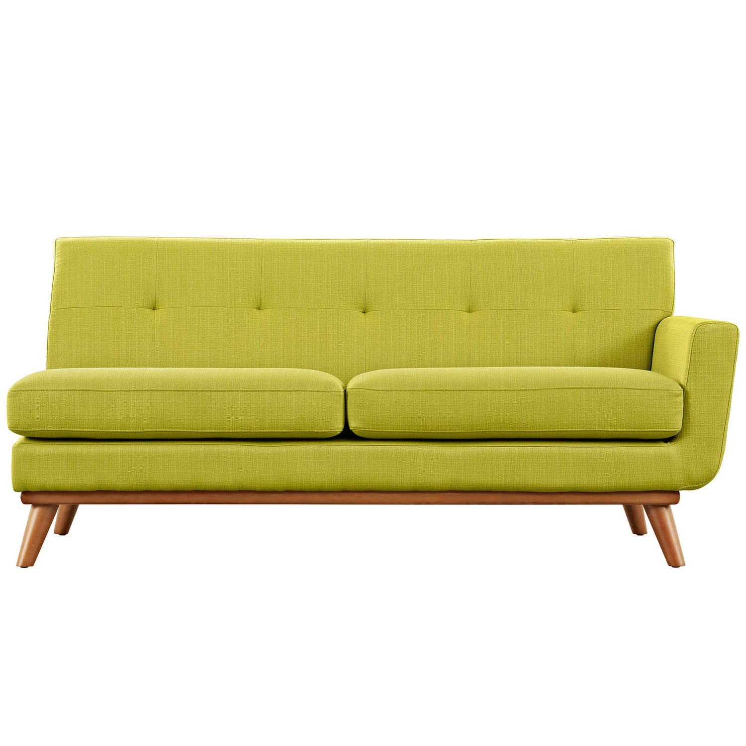 Engage Right-Arm Upholstered Fabric Loveseat By HouseBean