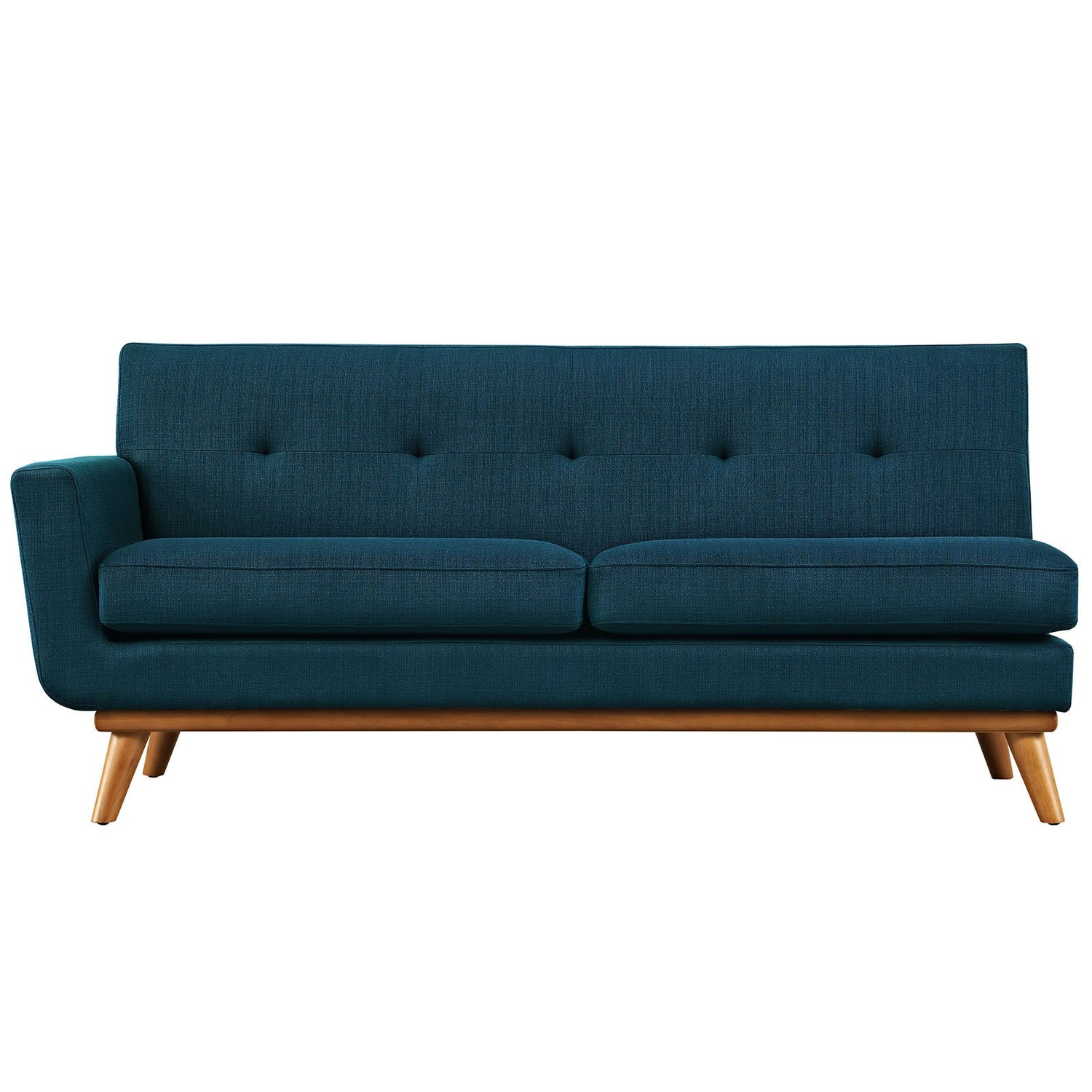 Engage Left-Arm Upholstered Fabric Loveseat By HouseBean