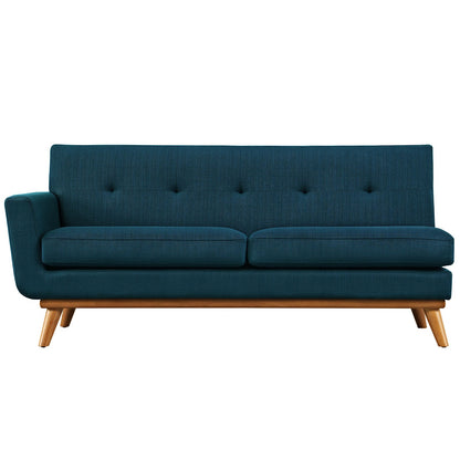 Engage Left-Arm Upholstered Fabric Loveseat By HouseBean