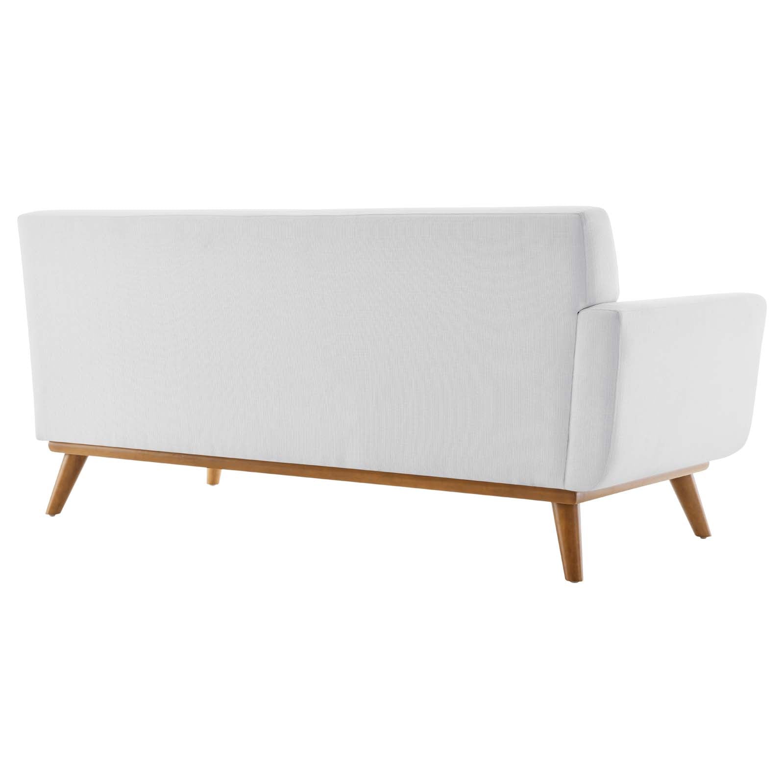 Engage Left-Arm Upholstered Fabric Loveseat By HouseBean