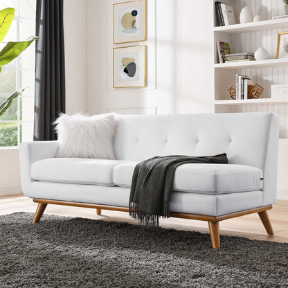 Engage Left-Arm Upholstered Fabric Loveseat By HouseBean