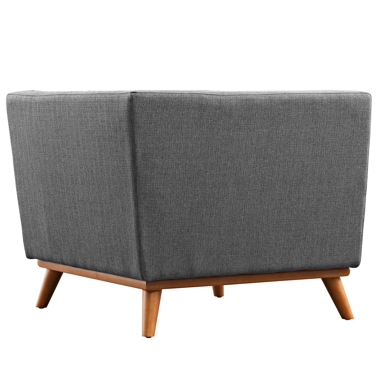 Engage Upholstered Fabric Corner Chair By HouseBean