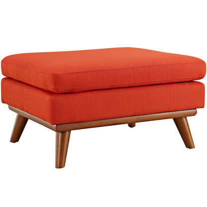 Engage Upholstered Fabric Ottoman By HouseBean