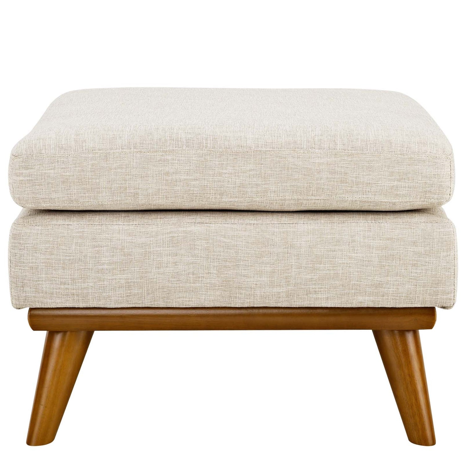 Engage Upholstered Fabric Ottoman By HouseBean