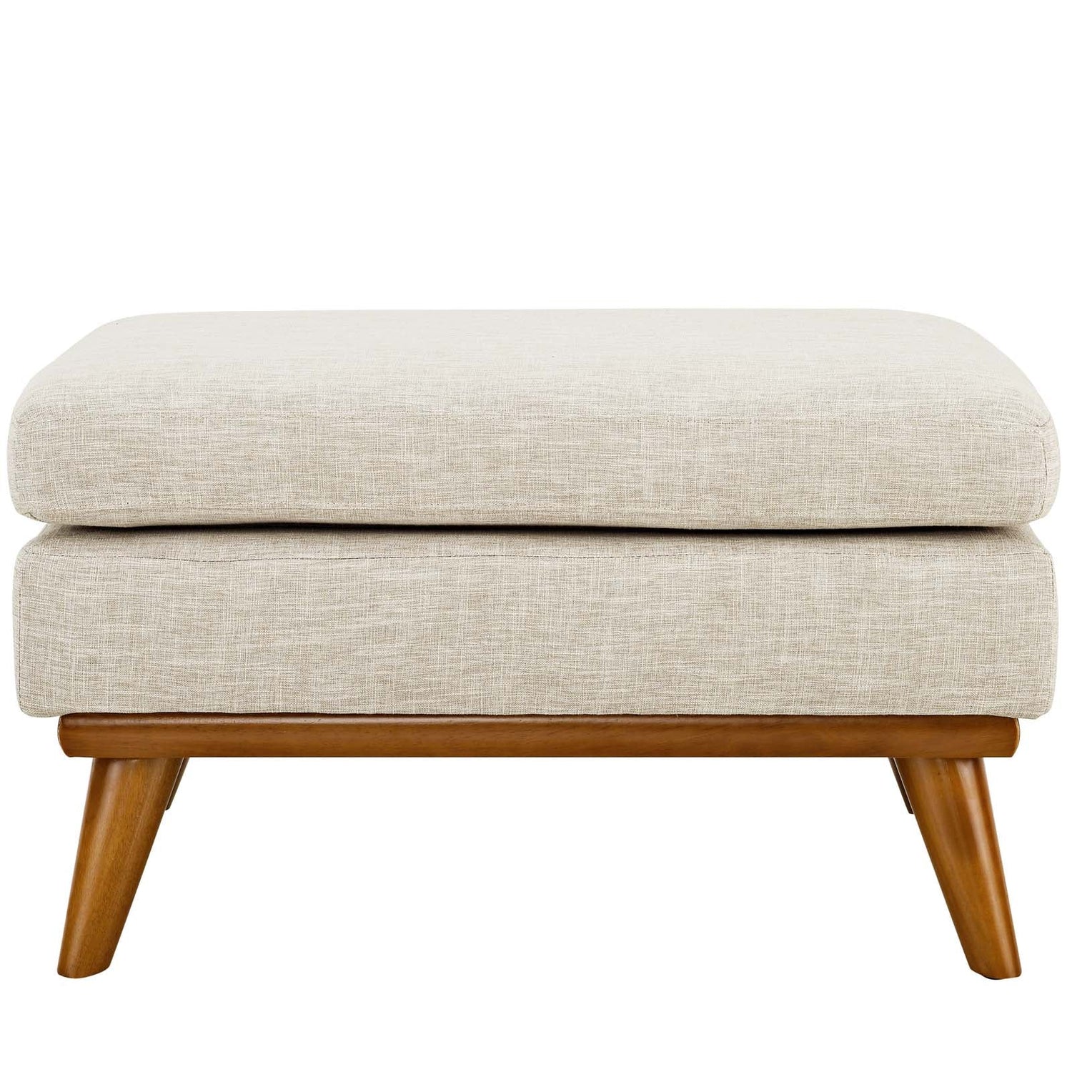 Engage Upholstered Fabric Ottoman By HouseBean