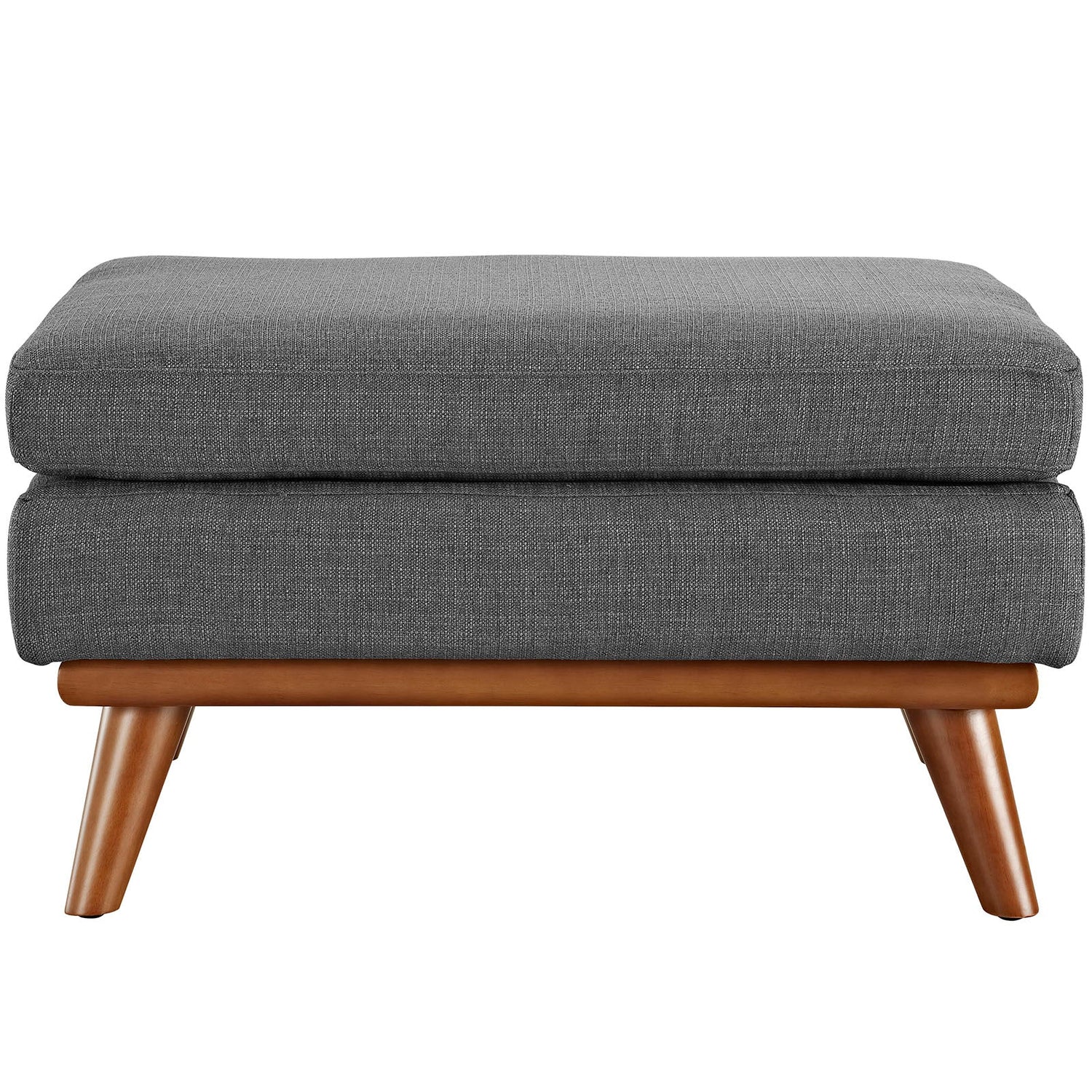 Engage Upholstered Fabric Ottoman By HouseBean