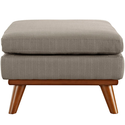 Engage Upholstered Fabric Ottoman By HouseBean