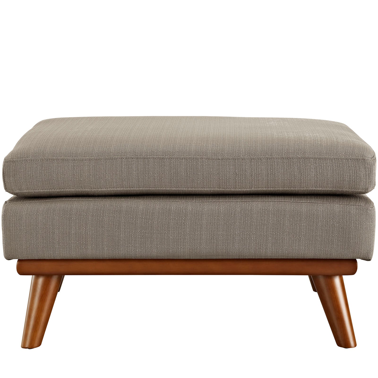 Engage Upholstered Fabric Ottoman By HouseBean