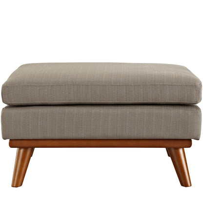 Engage Upholstered Fabric Ottoman By HouseBean