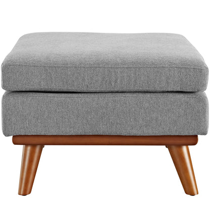 Engage Upholstered Fabric Ottoman By HouseBean