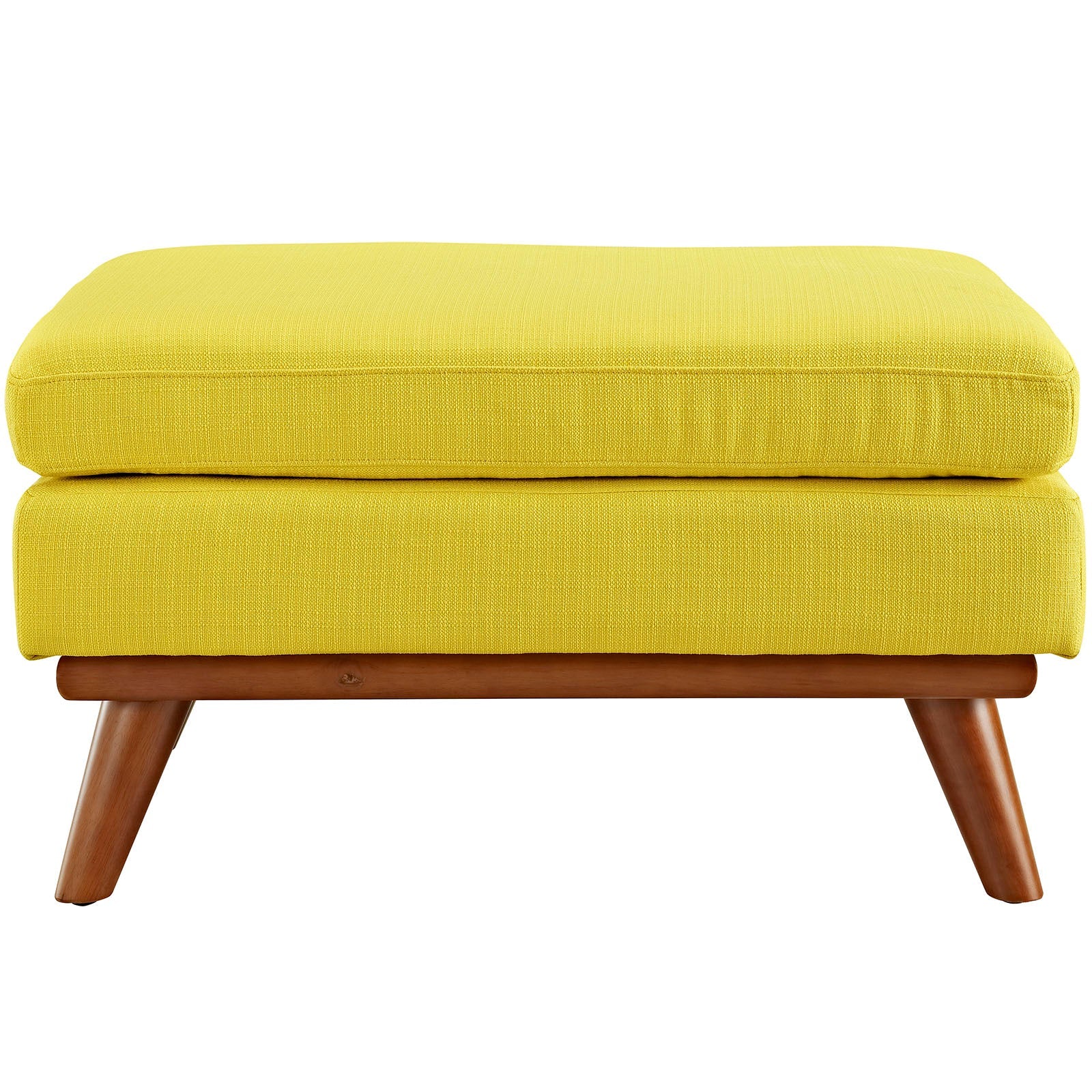 Engage Upholstered Fabric Ottoman By HouseBean