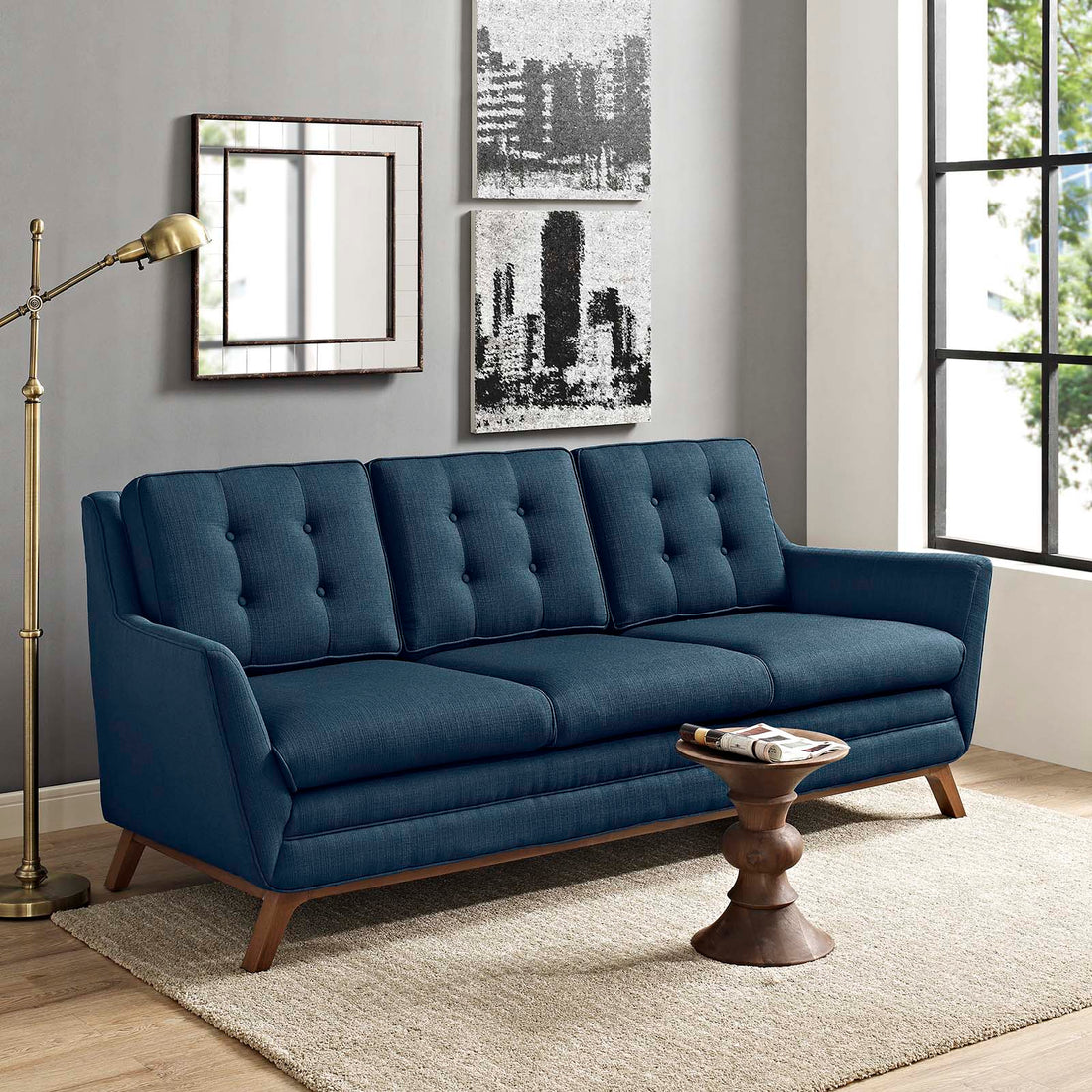 Beguile Upholstered Fabric Sofa by Modway