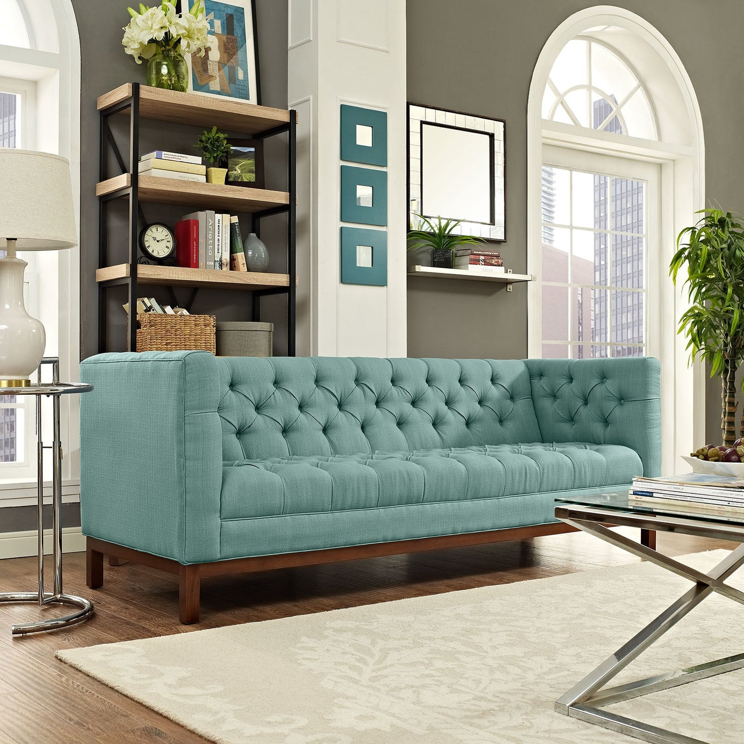 Panache Upholstered Fabric Sofa by Modway