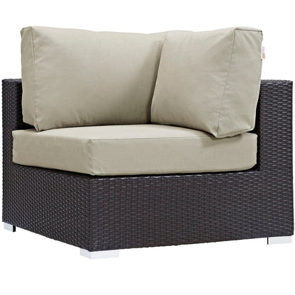 Gather 7 Piece Outdoor Patio Sectional Set by Modway
