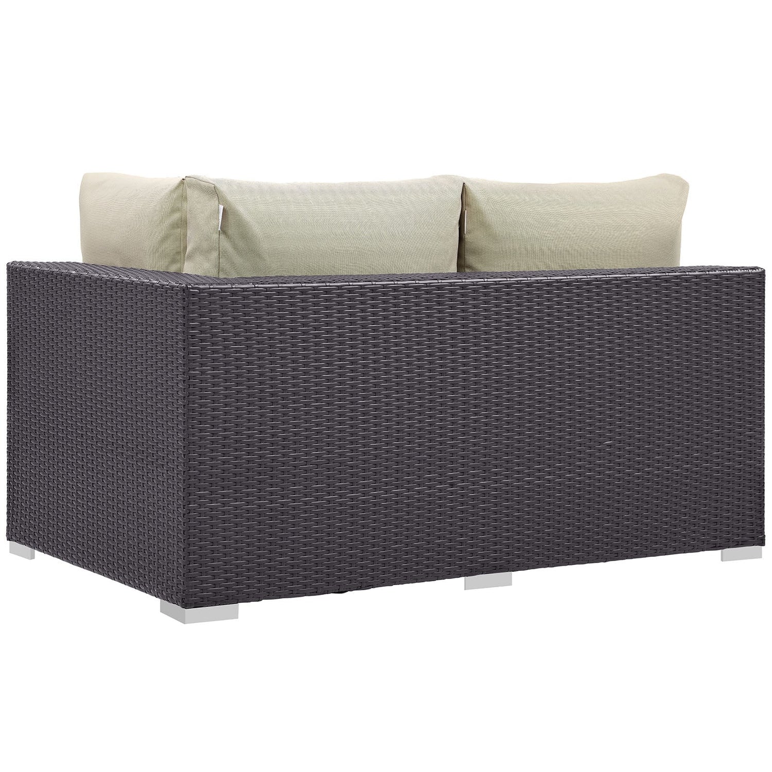 Convene Outdoor Patio Right Arm Loveseat by Modway