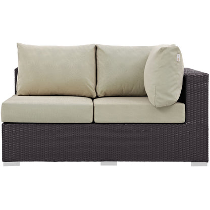 Convene Outdoor Patio Right Arm Loveseat by Modway