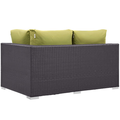 Convene Outdoor Patio Right Arm Loveseat by Modway