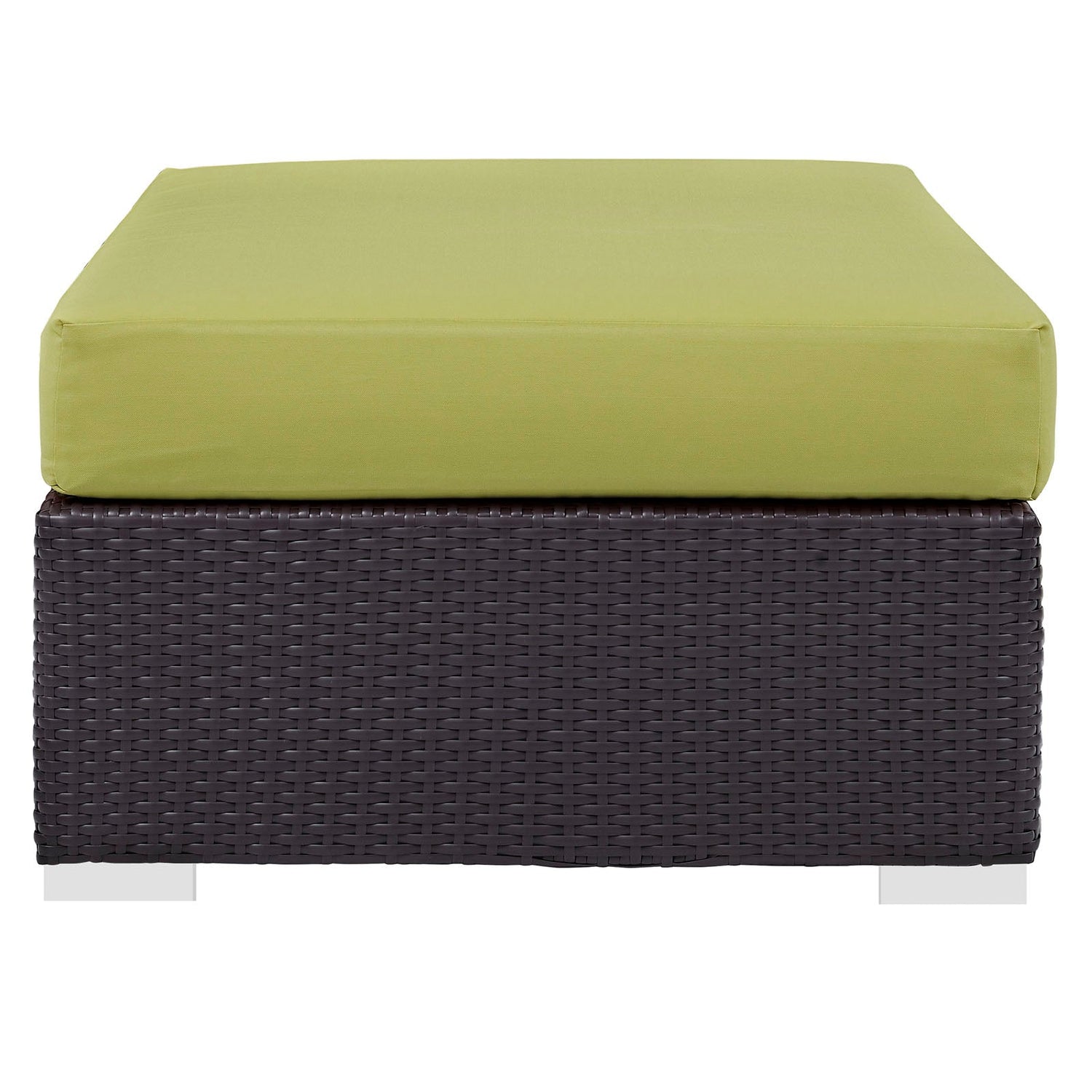 Convene Outdoor Patio Fabric Rectangle Ottoman by Modway