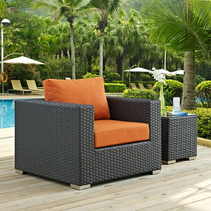 Sojourn Outdoor Patio Sunbrella¬Æ Armchair by Modway