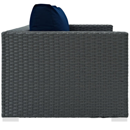 Sojourn Outdoor Patio Sunbrella¬Æ Loveseat by Modway