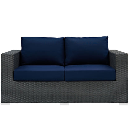 Sojourn Outdoor Patio Sunbrella¬Æ Loveseat by Modway