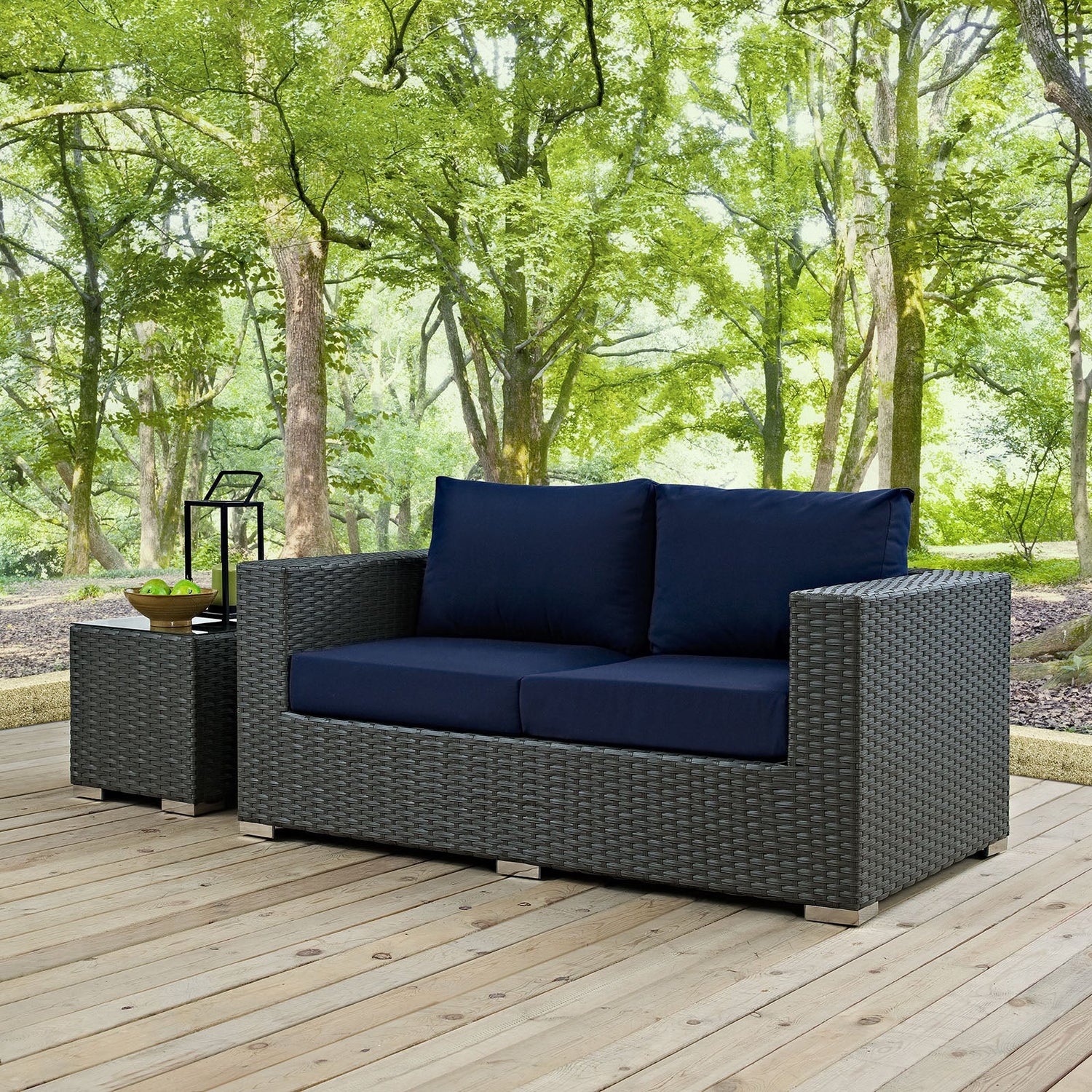 Sojourn Outdoor Patio Sunbrella¬Æ Loveseat by Modway
