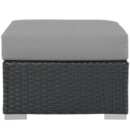 Sojourn Outdoor Patio Sunbrella¬Æ Ottoman by Modway