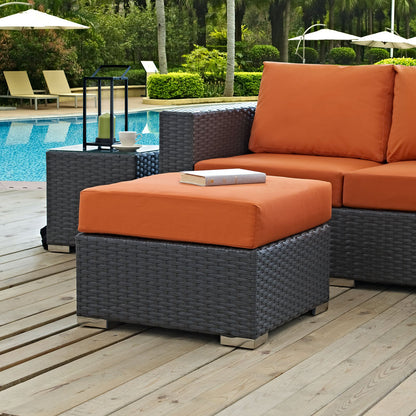 Sojourn Outdoor Patio Sunbrella¬Æ Ottoman by Modway