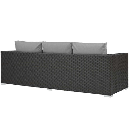 Sojourn Outdoor Patio Sunbrella¬Æ Sofa by Modway