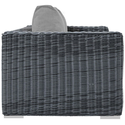 Summon Outdoor Patio Sunbrella¬Æ Loveseat by Modway