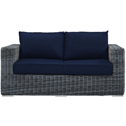 Summon Outdoor Patio Sunbrella¬Æ Loveseat by Modway