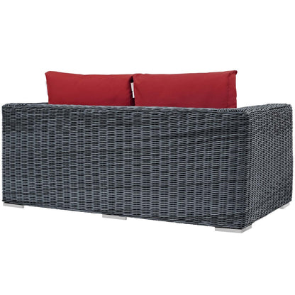 Summon Outdoor Patio Sunbrella¬Æ Loveseat by Modway