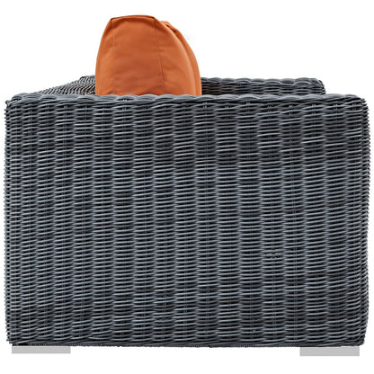 Summon Outdoor Patio Sunbrella¬Æ Loveseat by Modway