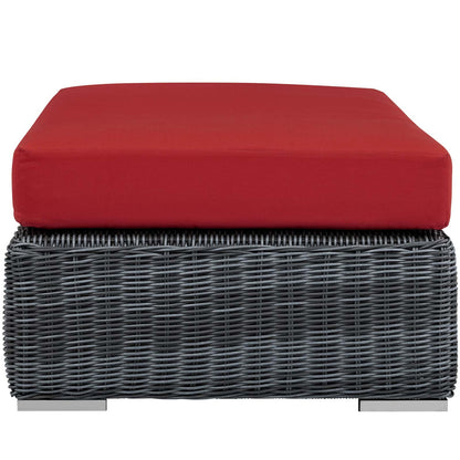 Summon Outdoor Patio Sunbrella¬¨√Ü Rectangle Ottoman By HouseBean