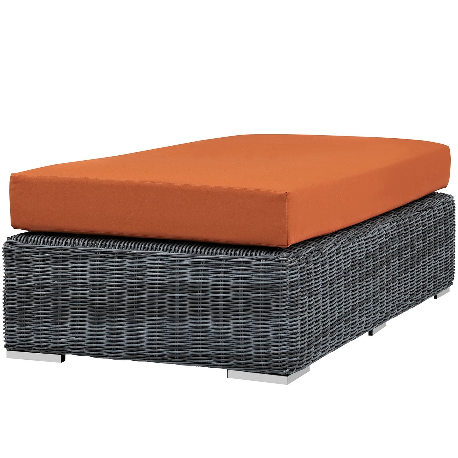 Summon Outdoor Patio Sunbrella¬¨√Ü Rectangle Ottoman By HouseBean