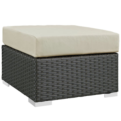 Sojourn 8 Piece Outdoor Patio Sunbrella¬Æ Sectional Set by Modway