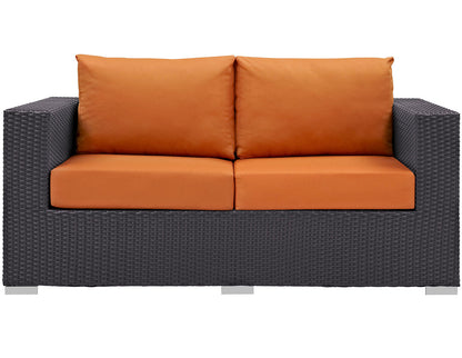 Convene Outdoor Patio Loveseat by Modway
