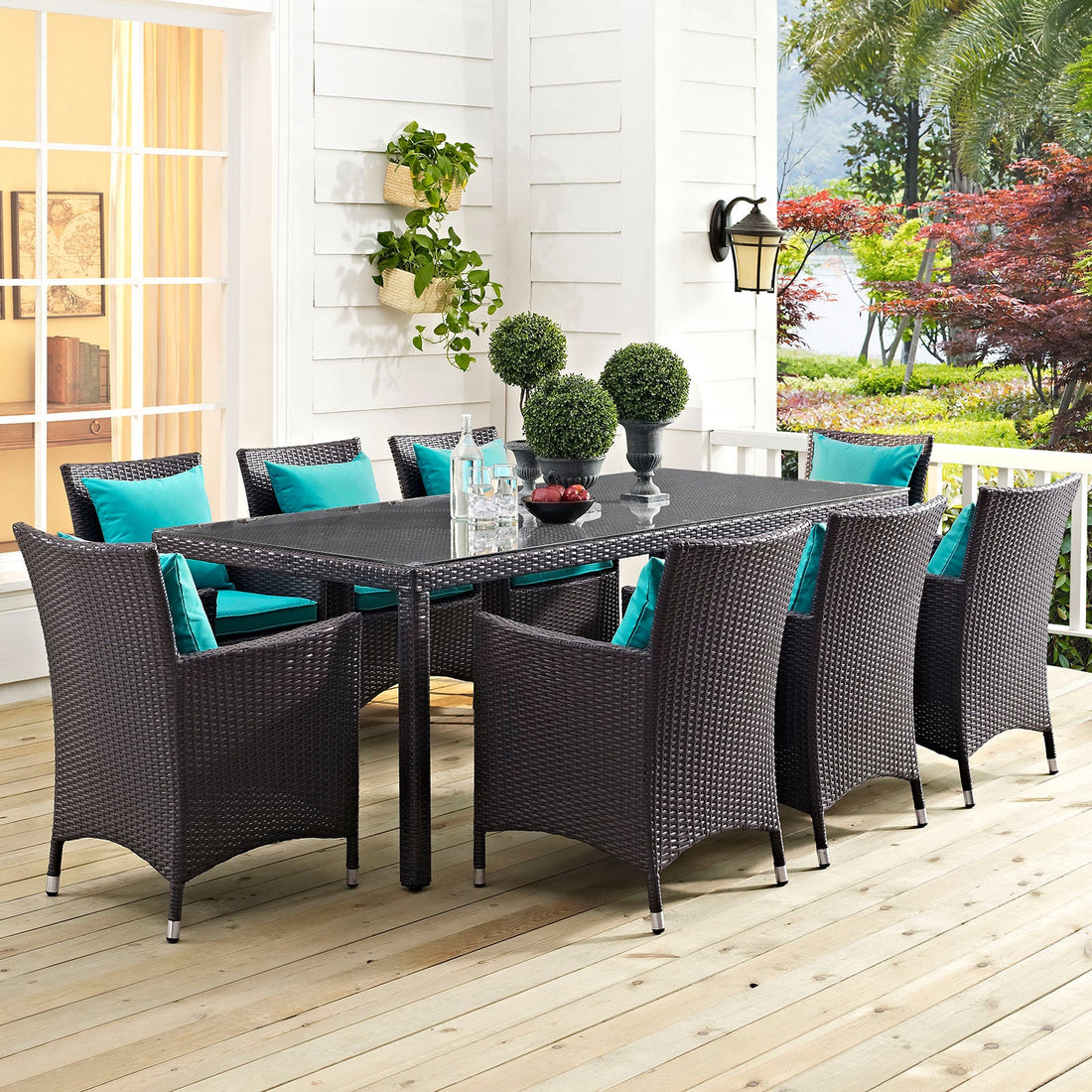 Convene 82&quot; Outdoor Patio Dining Table by Modway