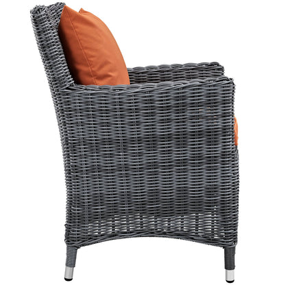 Summon Dining Outdoor Patio Sunbrella¬Æ Armchair by Modway