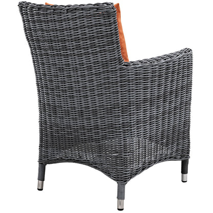 Summon Dining Outdoor Patio Sunbrella¬Æ Armchair by Modway