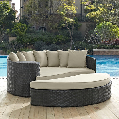 Sojourn Outdoor Patio Sunbrella¬Æ Daybed by Modway
