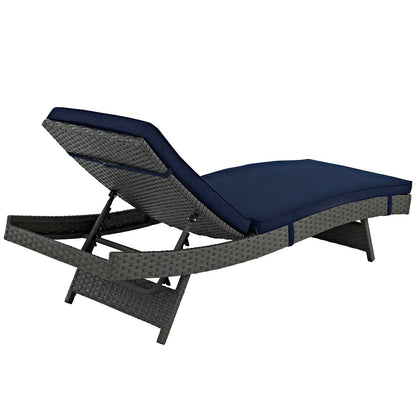 Sojourn Outdoor Patio Sunbrella¬Æ Chaise by Modway