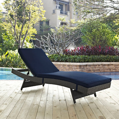 Sojourn Outdoor Patio Sunbrella¬Æ Chaise by Modway