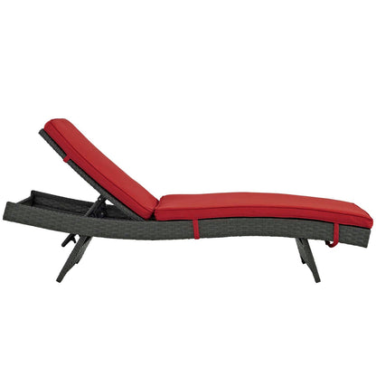 Sojourn Outdoor Patio Sunbrella¬Æ Chaise by Modway