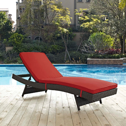 Sojourn Outdoor Patio Sunbrella¬Æ Chaise by Modway