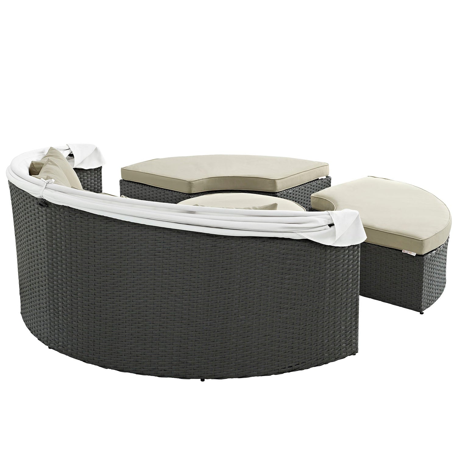 Sojourn Outdoor Patio Sunbrella¬Æ Daybed by Modway