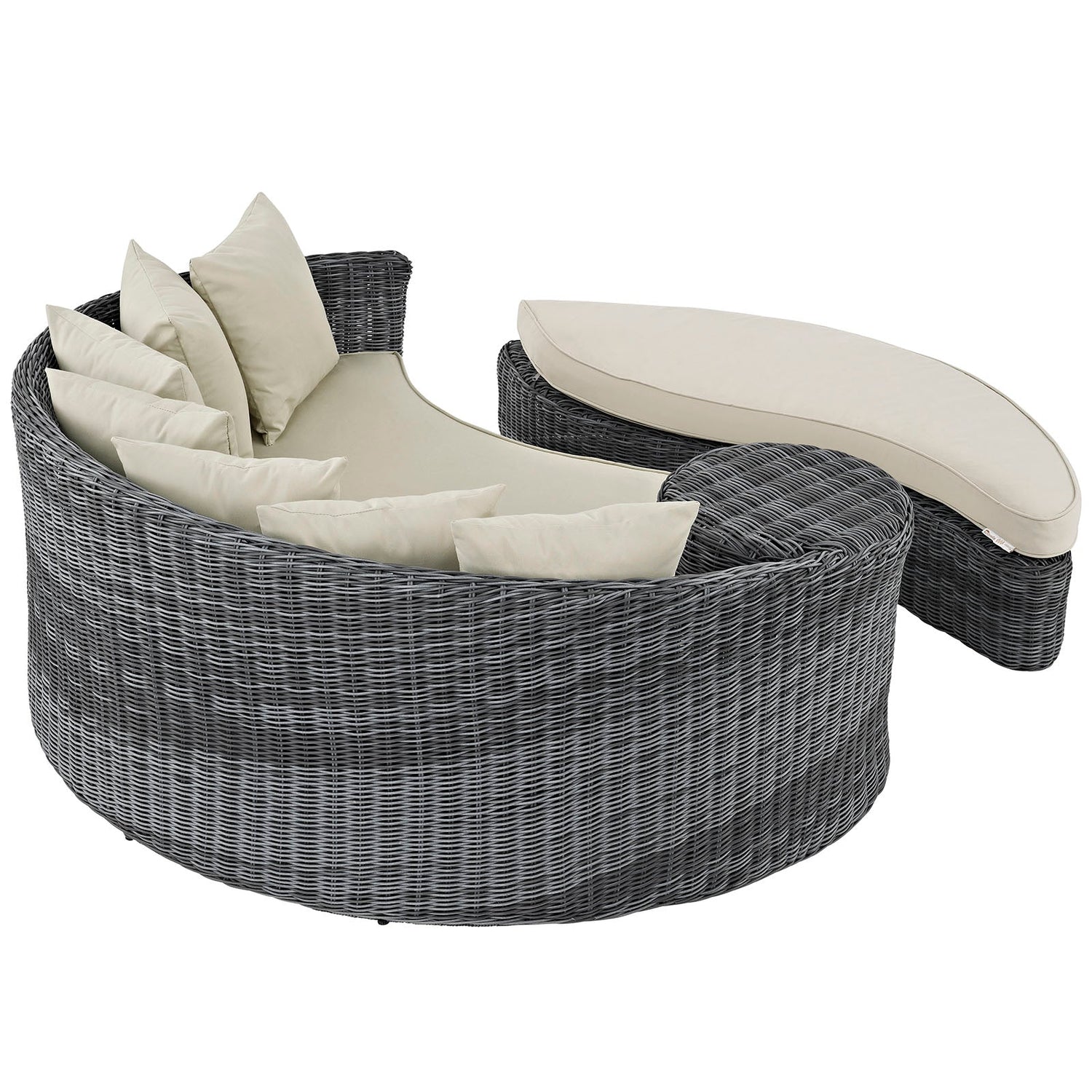 Summon Outdoor Patio Sunbrella¬Æ Daybed by Modway