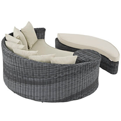 Summon Outdoor Patio Sunbrella¬Æ Daybed by Modway