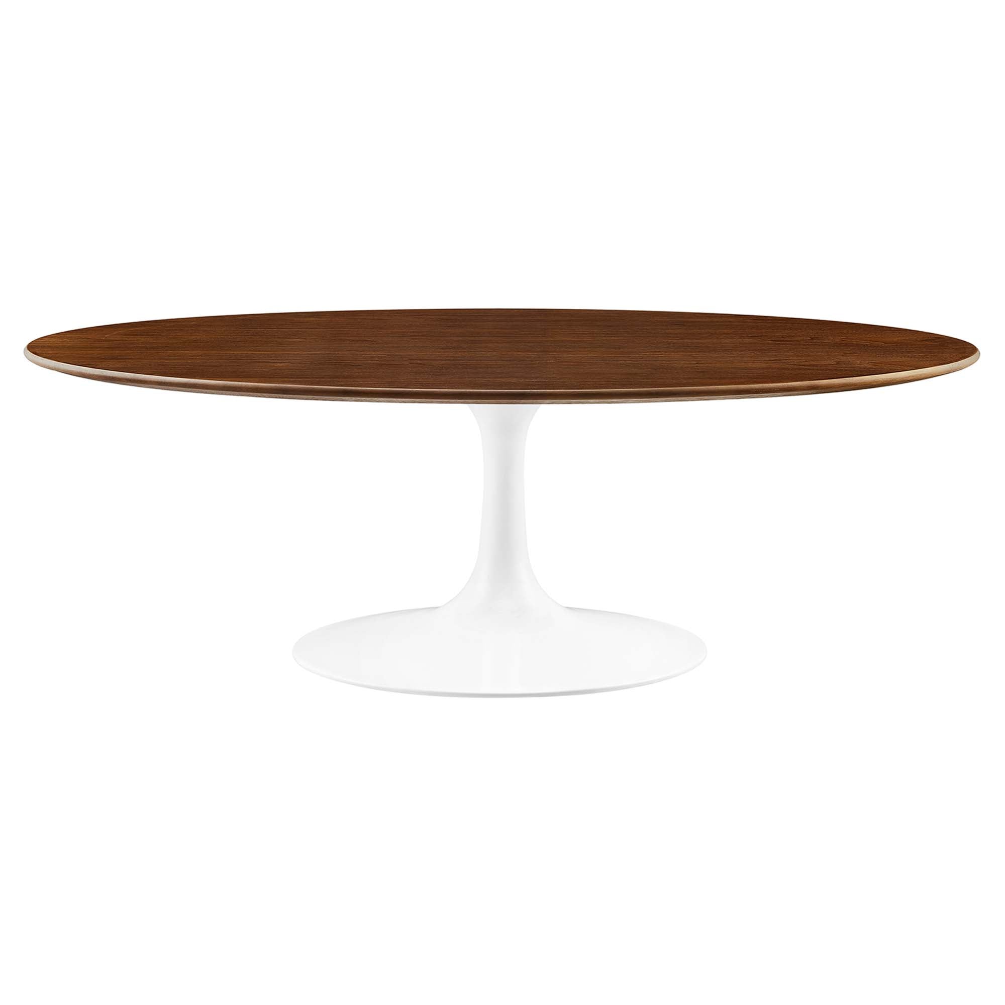 Lippa Oval Wood Coffee Table by Modway